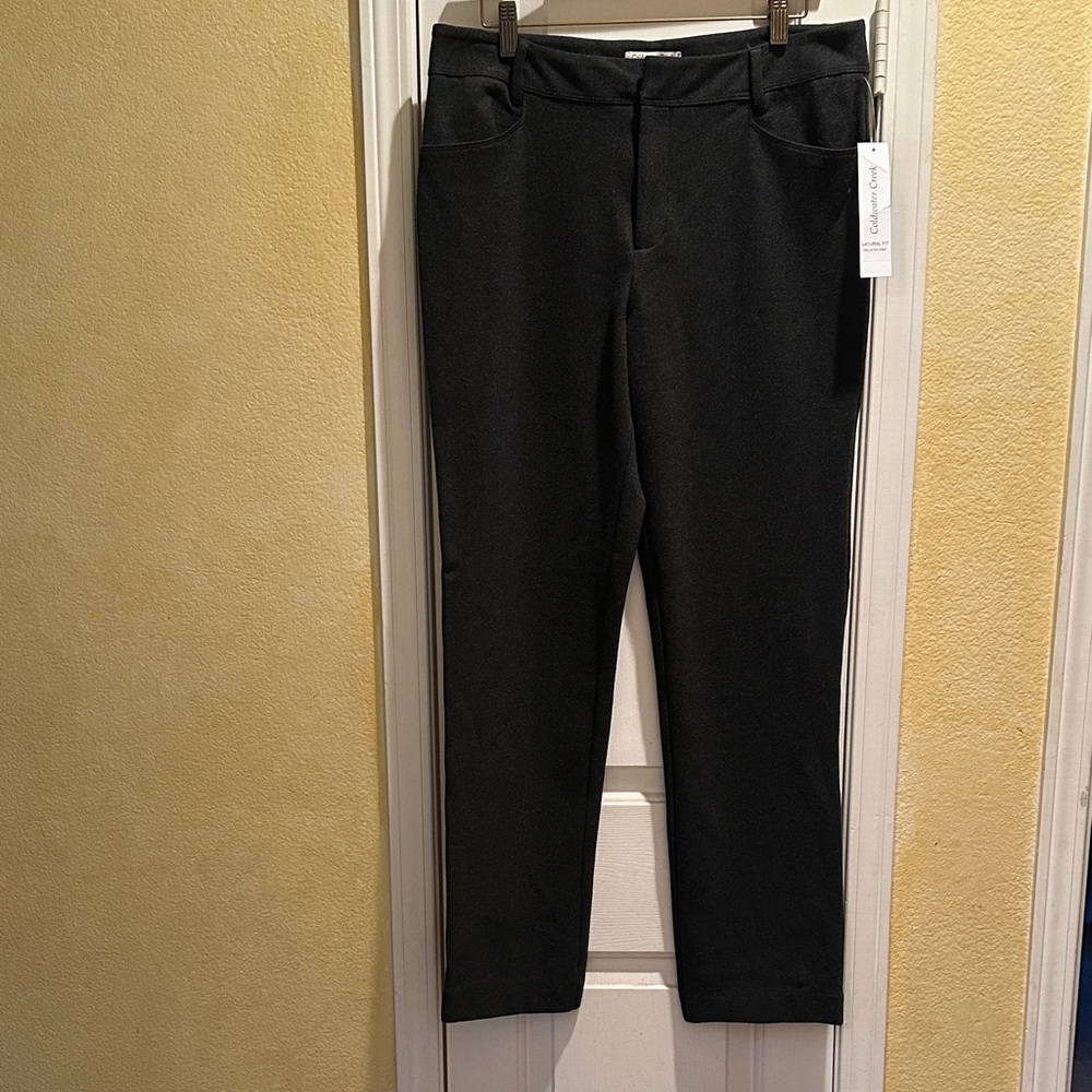 Coldwater Creek Grey Natural Fit Pants